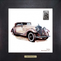 Rolls-Royse Pfantom II Continental (1931 г.) 28х28 см